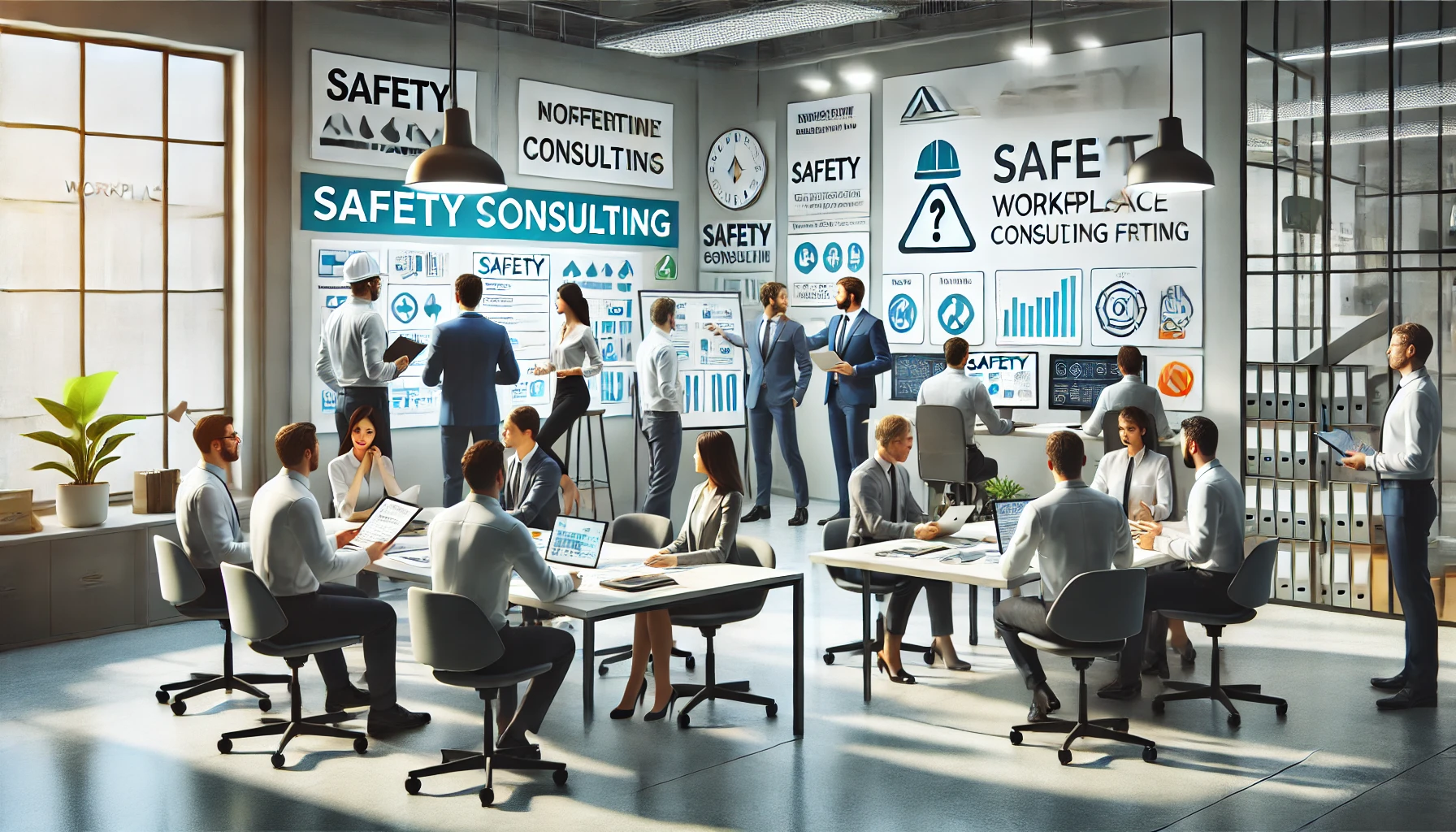 lavoratori si confrontano sul tema sicurezza