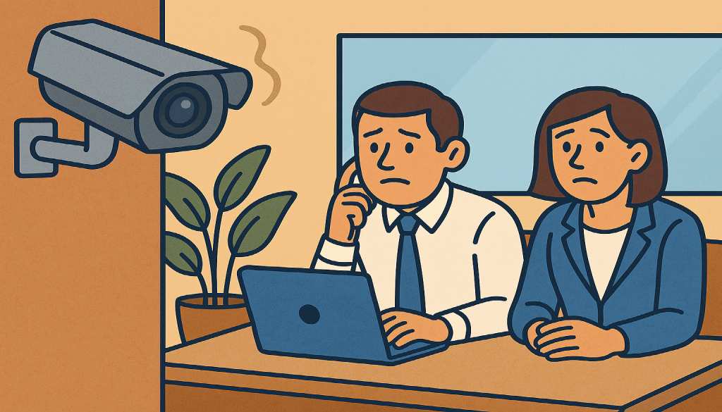 videosorveglianza in azienda