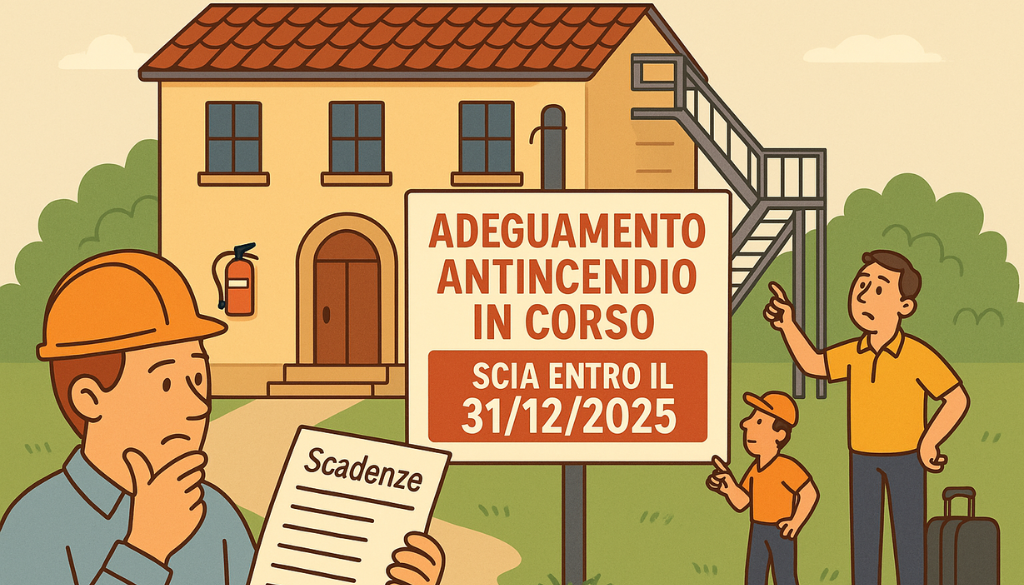 nuove norme antincendio per attività turistico-ricettive