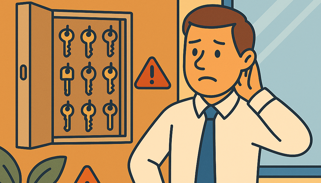 Chiavi in azienda: sai davvero dove metterle?
